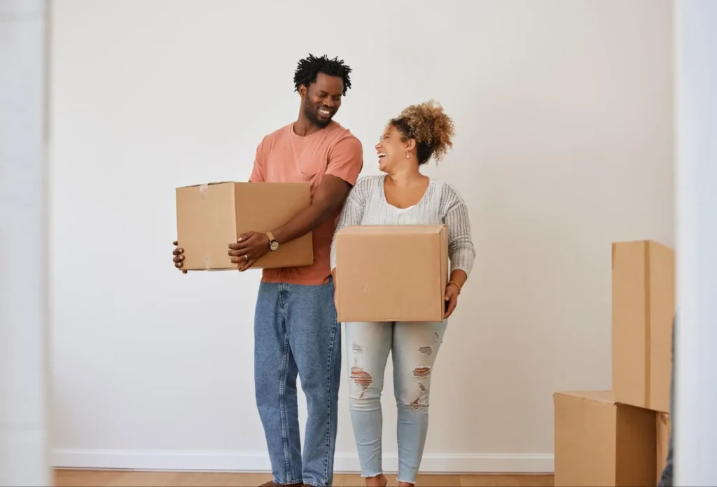 This couple shows how using a moving house checklist makes your move less stressful.