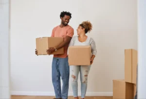 This couple shows how using a moving house checklist makes your move less stressful.